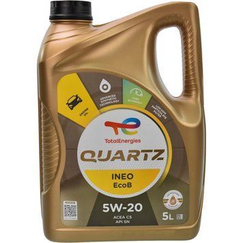 Олива моторна TOTAL Quartz Ineo Ecob 5W-20 5 л (195027) 820044 фото