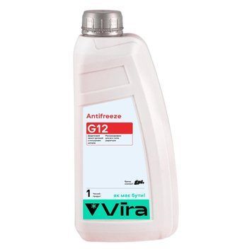 Рідина охолоджуюча VIRA -40 &deg;C G12 червона 1 кг (VI0040) VI0040 фото