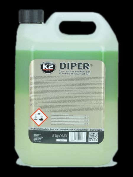 Автошампунь для очищення кузова K2 Diper безконтактна мийка 5 кг (M156) K20093 фото
