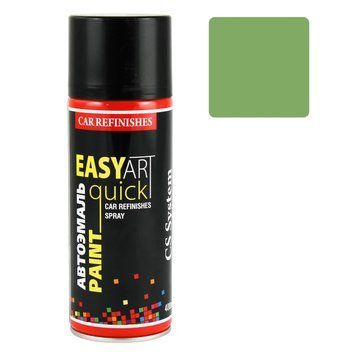 Эмаль автомобильная CS SYSTEM Easy Art Quick Paint 325 Светло-зеленая глянцевая аэрозоль 400 мл CS1325 фото