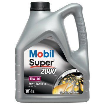 Олива моторна MOBIL Super 2000 x1 10W-40 4 л (152568) 270006 фото