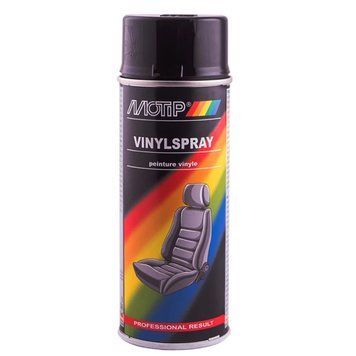 Краска для кожи и винила MOTIP Leather & Vinyl Paint черная аэрозоль 400 мл (04066) MT0127 фото