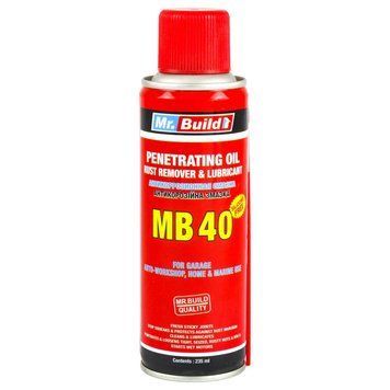 Смазка универсальная Mr. Build MB40 жидкая синтетическая прозрачная аэрозоль 235 мл (MBMB40) MBMB40 фото