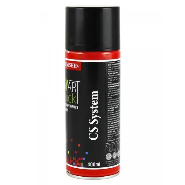 Ґрунт автомобільний CS SYSTEM Easy Art Quick Primer червоний матовий аерозоль 400 мл CSG100 фото