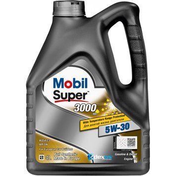 Олива моторна MOBIL Super 3000 XE 5W-30 5 л (156156) 270835 фото