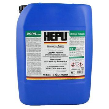 Рідина охолоджуюча HEPU Антифриз G11 зелена концентрат 20 л (P999-GRN-020) HE0012 фото