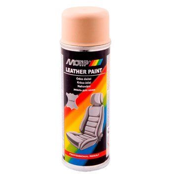 Краска для кожи и винила MOTIP Leather & Vinyl Paint бежевая аэрозоль 200 мл (04234BS) MT0131 фото