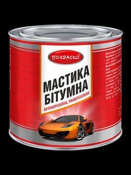 Мастика битумная универсальная антикоррозионная Покраско 2,1 кг 131201 фото