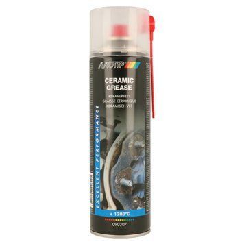 Смазка универсальная MOTIP Ceramic Grease керамическая термостойкая белая аэрозоль 500 мл (090307BS) MT0037 фото