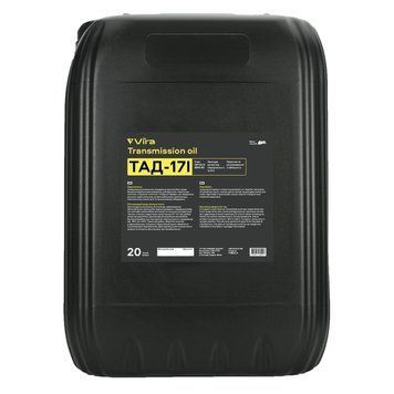 Масло трансмиссионное VIRA ТАД-17И GL-5 85W-90 20 л (VI0337) VI0337 фото