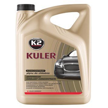 Жидкость охлаждающая K2 Kuler Long Life G12 красная концентрат 5 л (T215C) K20266 фото