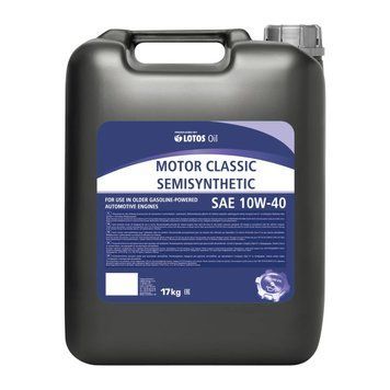 Олива моторна LOTOS Motor Classic Semisynthetic SG/CE 10W-40 17 кг (WG-P702440-000) 300071 фото