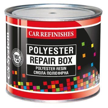 Смола поліефірна CS SYSTEM Repair Box 0,5 кг CS0050 фото