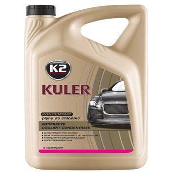 Жидкость охлаждающая K2 Kuler Long Life G13 розовая концентрат 5 л (T215R) K20425 фото