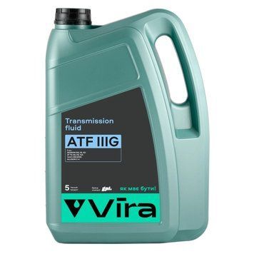 Олива трансмісійна VIRA ATF IIIG 5 л (VI0399) VI0399 фото