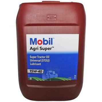 Олива спеціалізована MOBIL Agri Super 15W-40 20 л (121058) 270961 фото