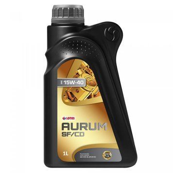 Олива моторна LOTOS Aurum 15W-40 1 л (WF-K105R40-0H0) 300607 фото