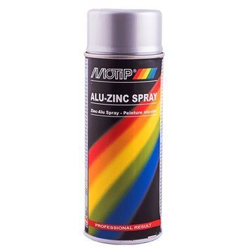 Грунт универсальный алюминиево-цинковый MOTIP Alu-Zinc Spray аэрозоль 400 мл (04059) MT0126 фото
