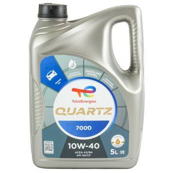 Олива моторна TOTAL Quartz 7000 10W-40 5 л (201525) 820012 фото
