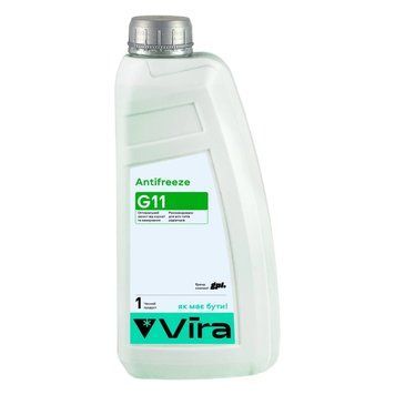 Рідина охолоджуюча VIRA -40 &deg;C G11 зелена 1 кг (VI0030) VI0030 фото