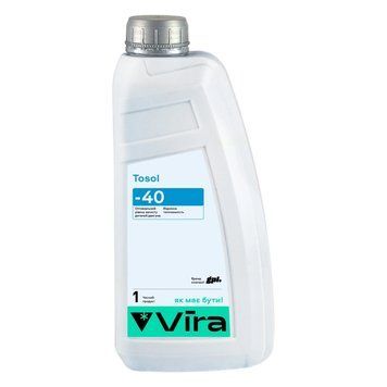Рідина охолоджуюча VIRA Tosol -40 &deg;C синя 1 кг (VI0011) VI0011 фото