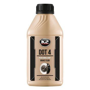 Жидкость тормозная K2 Turbo Brake Fluid DOT 4 0,25 л (T124) K20068 фото