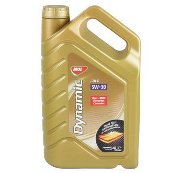 Олива моторна MOL Dynamic Gold 5W-30 4 л (13301107) 260079 фото
